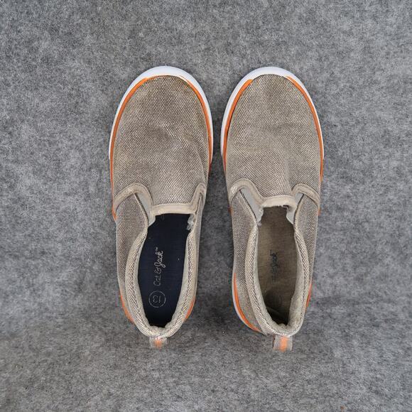 Cat & Jack Shoes Kids 12 Sneakers Slip On Casual Trainers Youth Fabric Flats - Picture 6 of 10